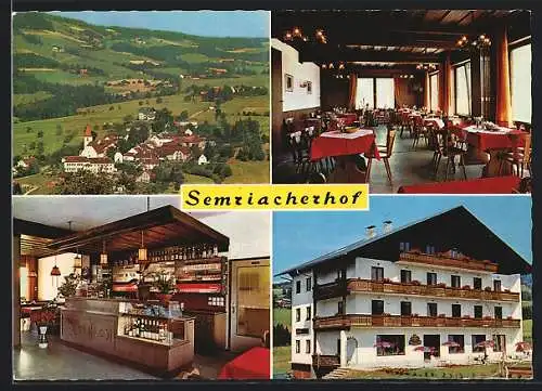 AK Semriach /Steiermark, Hotel-Pension Semriacherhof, Ortsansicht