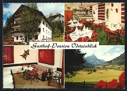 AK Johnsbach im Gesäuse, Gasthof-Pension Ödsteinblick Fam. Zeiringer