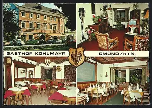AK Gmünd /Kärnten, Gasthof Kohlmayr