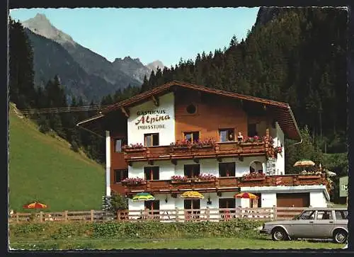 AK Ginzling /Zillertal, Gästehaus Alpina von Anton und Martha Daxenbichler