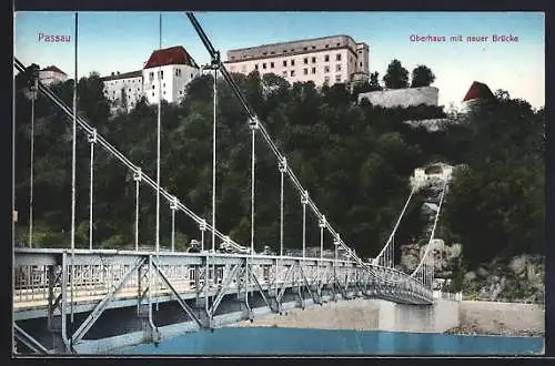 AK Passau, Oberhaus mit neuer Brücke