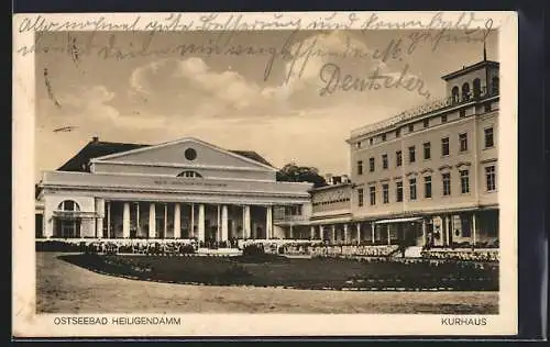 AK Heiligendamm /Ostsee, Kurhaus mit Anlagen