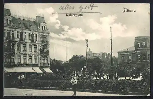 AK Hamburg-Altona, Kaiserplatz