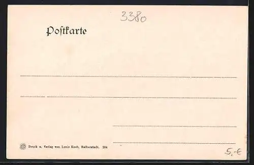 AK Goslar, Rathaus-Südseite