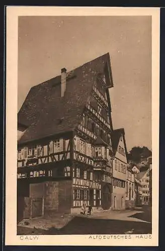 AK Calw, Altdeutsches Haus