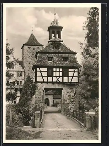 AK Morstein im Jagsttal, Eingangstor vom Schloss