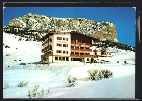 AK Wolkenstein /Grödental, Das Hotel Bellevue der Fam. Kelder