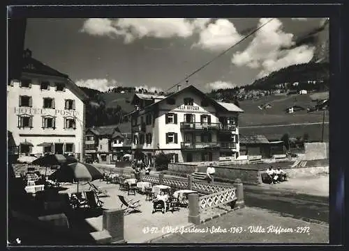 AK Selva /Val Gardena, Pension Villa Riffeser