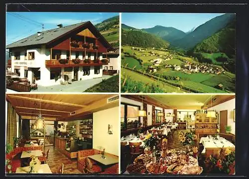 AK Lüsen, Restaurant Hotel Rosental, Talpanorama in Südtirol, im Gastraum