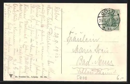 AK Köln, Hohenzollernbrücke (Dombrücke)