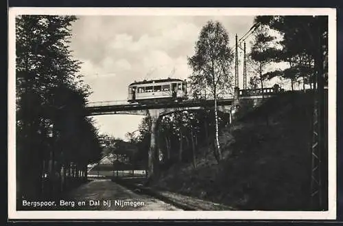 AK Nijmegen, Bergspoor, Berg en Dal, Strassenbahn