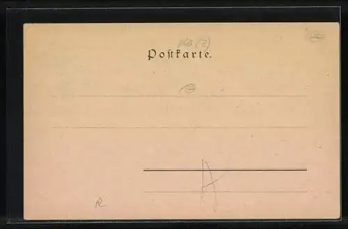 Künstler-AK Philipp + Kramer Nr. XIV /2: Alt-Wien, Belvedere-Linie