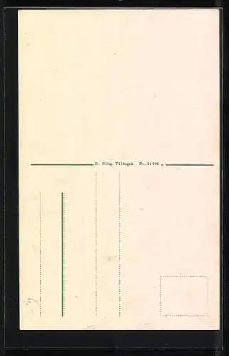 AK Honau / Württ., Georg von Sturmfeder und der Pfeifer von Hardt Lichtenstein