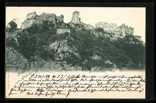AK Ansicht von Ruine Rheinfels