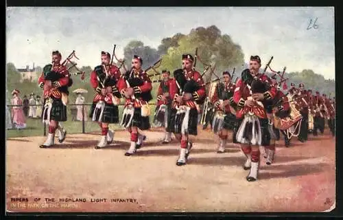 AK Pipers of the Highland Light Infantry