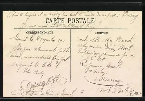 AK Französische Armee, Artillerie-Geschütz wird in Stellung gebracht