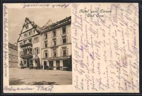 AK Bad Ems, Das Hotel zum Löwen