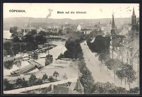 AK Berlin-Köpenick, An der Lindenstrasse in der Altstadt