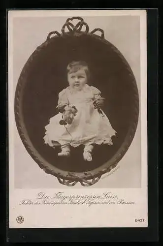 AK Fliegerprinzessin Luise Tochter d. Prinzenpaares Friedrich Siegmund von Preussen