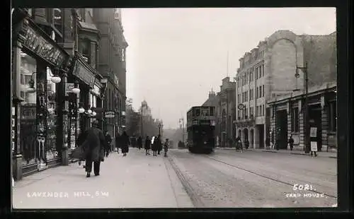 AK London, Tramway at Lavender Hill