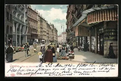 AK Genève, Rue du Marché