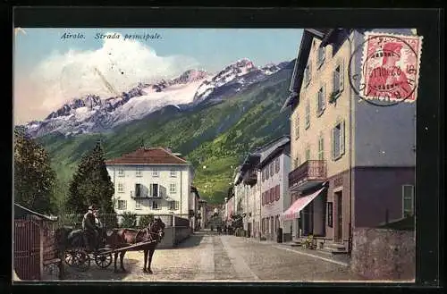 AK Airolo, Strada principale