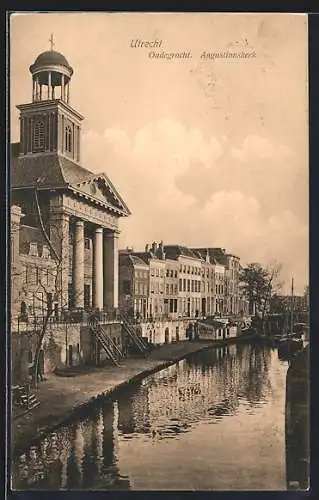 AK Utrecht, Oudegracht, Augustinuskerk