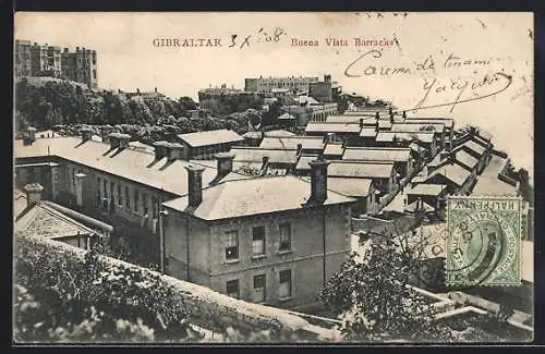 AK Gibraltar, Buena Vista Barracks, Kasernenansicht