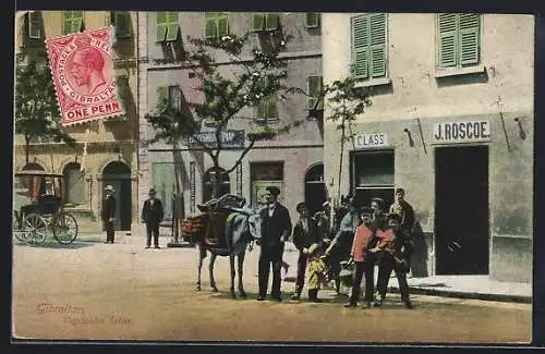 AK Gibraltar, Street Costumes, Hawkers