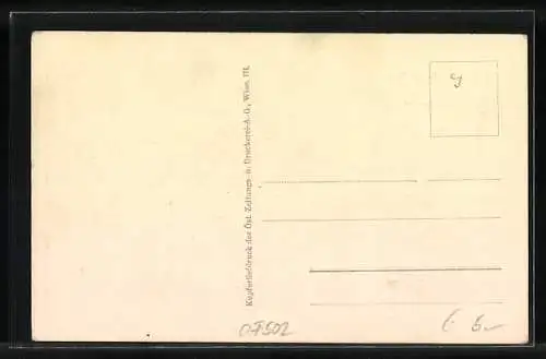 AK Rotes Kreuz Nr. 14, Heldentat eines Landwehrulanen bei Kamionka