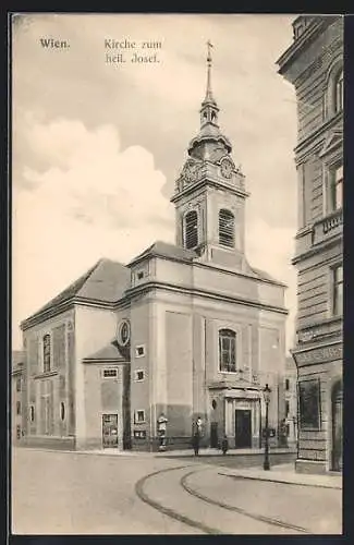 AK Wien V, Kirche zum heiligen Josef