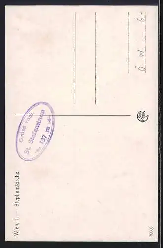 AK Wien, Stephanskirche, Aussenansicht