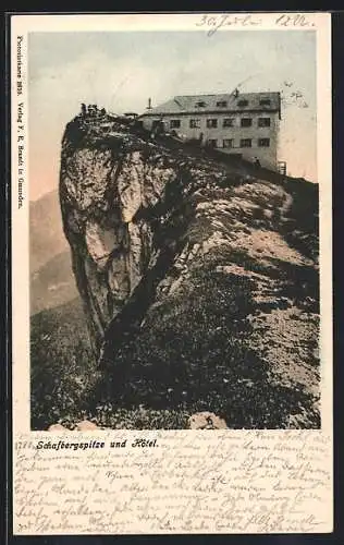 AK Schafberg, Schafbergspitze und Hotel