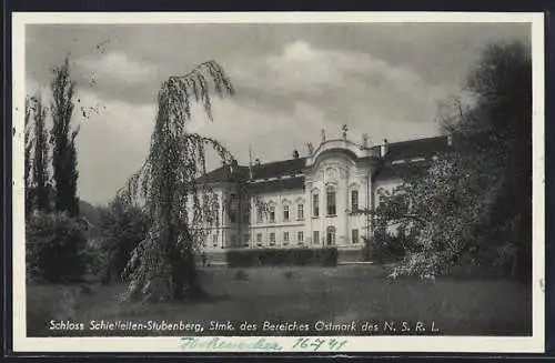 AK Schloss Schielleiten-Stubenberg /Stmk., Gebäude des Bereiches Ostmark des NSRL