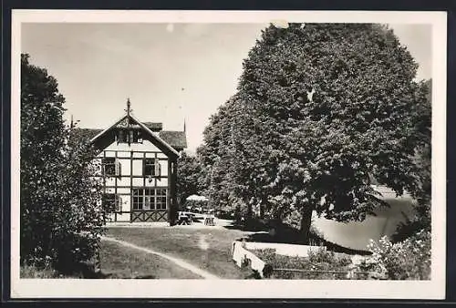 AK Hermagor /Kärnten, Gasthaus Seerose am Presseggersee