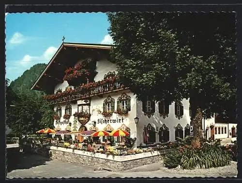 AK Walchsee /Tirol, Postgasthof-Pension Fischerwirt von Betty Karl