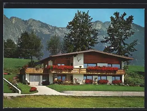 AK Wörgl /Tirol, Pension Alfred Steiner, Unterangerberg 115