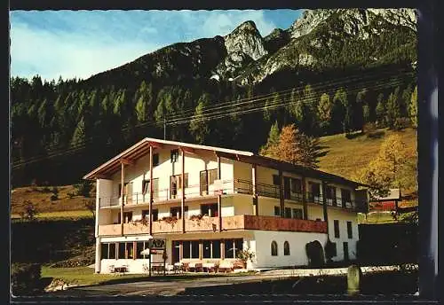 AK Nassereith-Rossbach, Die Pension Haus Wiesenruh der Fam. Kapeller