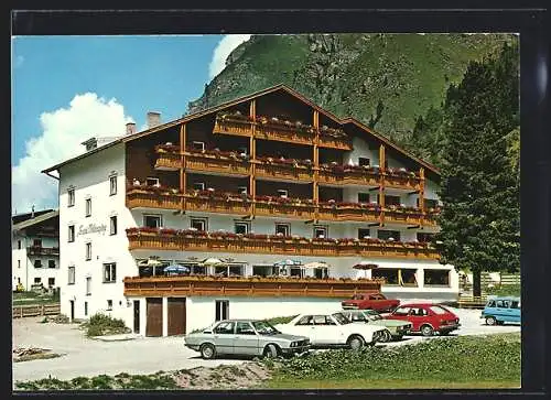 AK Mandarfen /Pitztal, Das Hotel Wildspitze der Fam. Melmer