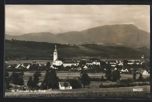 AK St. Ruprecht a. d. Raab, Gesamtansicht mit der Kirche