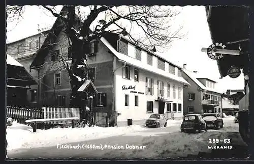 AK Fischbach, Gasthof und Pension von Roland Dobner im Winter