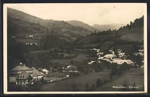 AK Radenthein /Kärnten, Ortsansicht in den Bergen