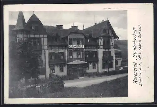 AK Steinhaus a. S., Die Kuranstalt Stuhleckerhof