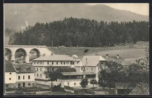 AK Steinhaus a. Semmering, Das Hotel Gesslbauer