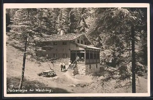 AK Waidring, Das Gasthaus Dalsenalpe