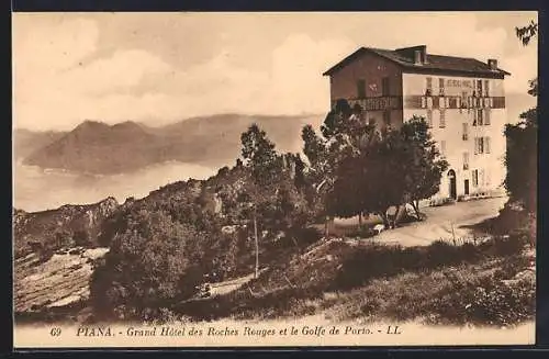 AK Piana, Grand Hotel des Roches Rouges et le Golfe de Porto