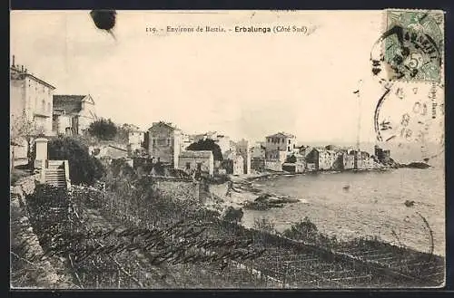 AK Erbalunga /Bastia, Vue generale, Cote Sud