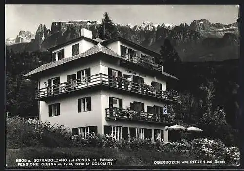 AK Oberbozen am Ritten, Hotel Pensione Regina