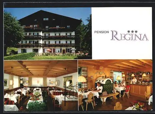 AK Oberbozen /Ritten, Hotel Pension Regina