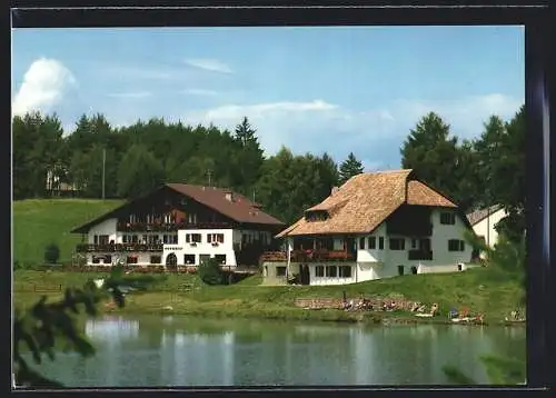 AK Wolfsgruben am Ritten, Pension Weiherhof, Bes. Familie Pichler